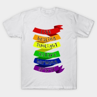 Rainbow meanings T-Shirt